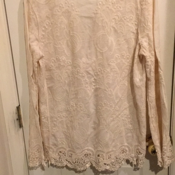 NWOT Gorgeous ODDY Crochet Lace Top M/L Never Worn - Picture 5 of 8